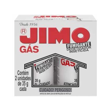 Imagem de JIMO Gás Fumigante 2 Tubos 35g Desinsetização Ambientes Baratas, Aranh
