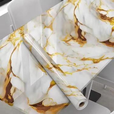 Imagem de Papel De Parede Plastico Adesivo Marmore Lavavel 5m X 60cm - Triboshop