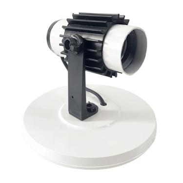 Imagem de Spot Direcionável Branco ou Preto Total E27 Bivolt Sobrepor Teto Aletado 1 Bocal P Lâmpada LED (Branco)