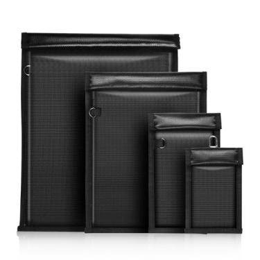 Imagem de Bolsas Faraday MRRCYUR, pacote com 4 unidades, à prova de EMP para tab