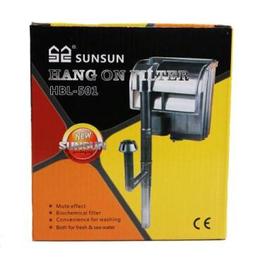 Imagem de Filtro Hang-on Sunsun Hbl-501 400l/h  P/ Aquarios, 220V
