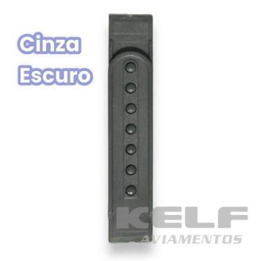 Imagem de Regulador Plástico para boné 1 pino - Cinza Chumbo - KELF
