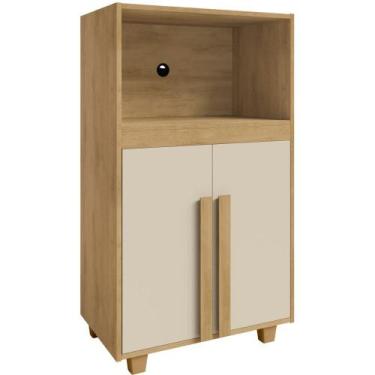 Imagem de Balcão Multiúso RV Móveis Escócia com nicho para forno ou micro-ondas 