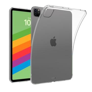 Imagem de Asgens Capa para tablet iPad Pro 11 polegadas 2024 (5ª geração) M4, capa protetora de silicone TPU macio e leve com absorção de choque para iPad Pro 11 polegadas 2024