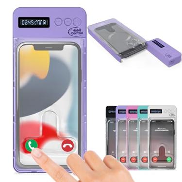 Imagem de Habit Control SAFEPhone Lockbox – Caixa de bloqueio de tempo para celular para maus hábitos, cadeia de smartphone com temporizador, reduz o tempo de tela de crianças e adultos melhora a produtividade,