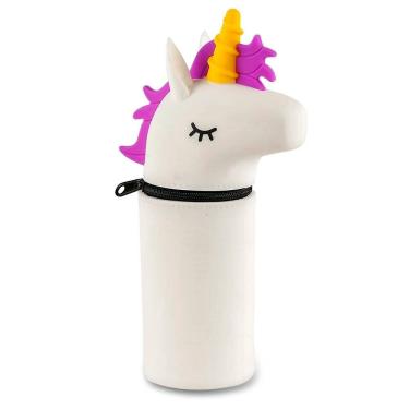 Imagem de Estojo Unicórnio Silicone Perfumado Cg9365