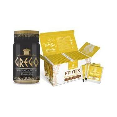 Imagem de Grego Suplemento + Chá Fit Mix 30 Sachês, Abacaxi