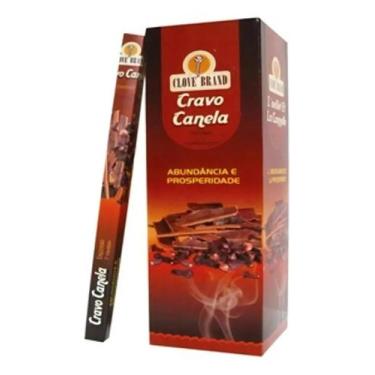 Imagem de Incenso Clove Brand Cravo Canela Box C/ 25 Caixinhas Atacado Fragrânci