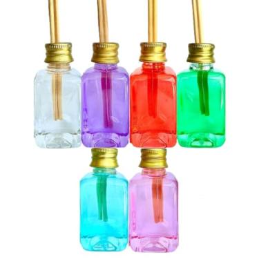 Imagem de 50 Mini Aromatizador Difusor Aromatizante para Lembrancinha.6.5cm×3.1cm.aromatizador de ambiente varetas；difusor de aromas varetas(Misturados - Aleatório)