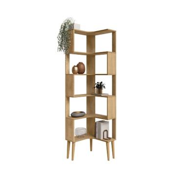 Imagem de Armário Multiuso Berlin 6 Prateleiras Cinamomo – RV Móveis