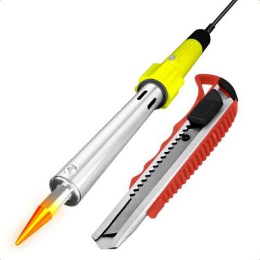 Imagem de Ferro De Solda 100W 127V Elétrico E Estilete Doméstico 18mm - Startool