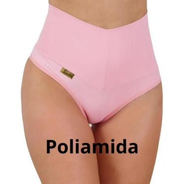 Imagem de Calcinhas Pós Parto Gestante Maternidade Modeladora Cintura Alta Cós D