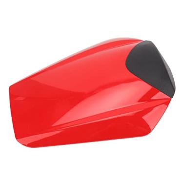 Imagem de Tampa do Banco Traseiro Motocicleta, Tampa do Assento Traseiro Garupa Motocicleta Cowl Tail Carenagem Plástico ABS para CBR 1000RR 2008-2016 (Vermelho)