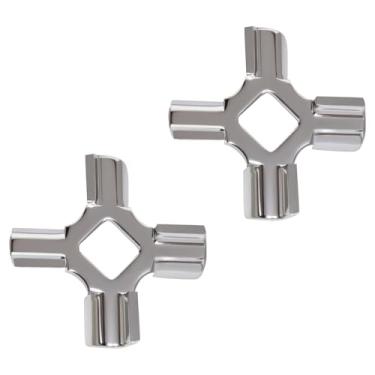 Imagem de WPW10408733 W10408733 Faca para moedor de carne compatível com Whirlpool KitchenAid Stand Mixe Food Grinder Substituição 4162143 4162144 9706857 2683750 AP6021041 EAP11754361 (2 peças)