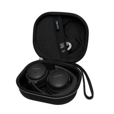 Imagem de Capa de fone de ouvido DRAMIU Capa rígida para Bose QuietComfort Black