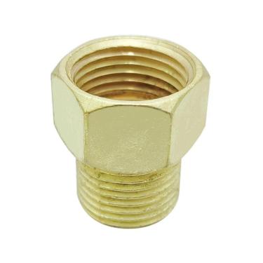 Imagem de Conexão Extensor Aumento Prolongador Adaptador Curto 3cm Para Torneira E Chuveiro Rosca 1/2"