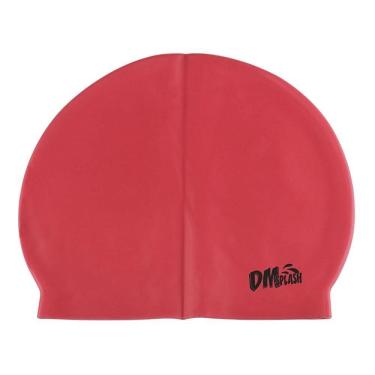 Imagem de Touca De Natação Piscina De Silicone Vermelha