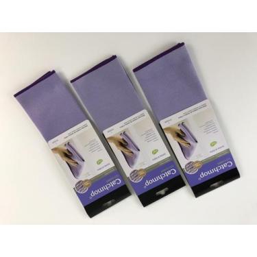 Imagem de Kit 3 Panos Microfibra Flanela Limpa Vidros e Janelas *anti-risco 32 X