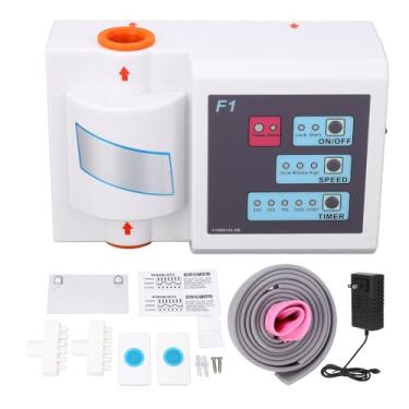 Imagem de YWBL-WH Bomba de Ar de Cama Quiet 3 Velocidades Máquina de Ventilação Controle Remoto para Melhoria do Sono Bedroom Car Camping (Plugue nos EUA)