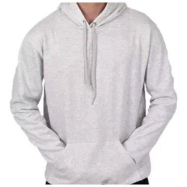 Imagem de Blusa Moletom Canguru, Masculino/Feminino, Unissex, Cinza - Naykle, Ci