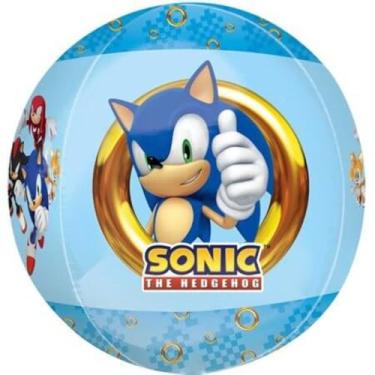 Imagem de Sonic The Hedgehog Orbz Balloon for Vibrant and Fun Celebrations