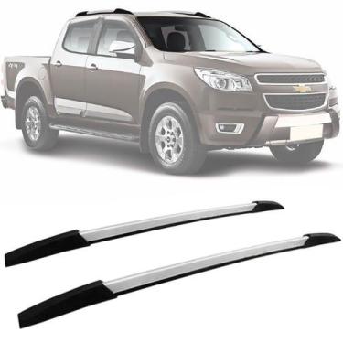 Imagem de Rack de Teto Longarina Decorativa Chevrolet S10 S-10 2013 14 15 16 17 