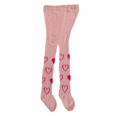 Imagem de Meia Calça Infantil Menina Com Estampa Grossa Inverno para Frio confor