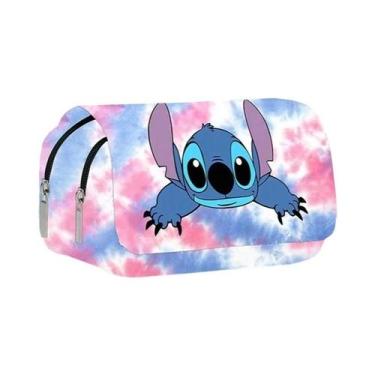 Imagem de Bolsa Escolar Estampada Com Mickey Minnie Disney, Estojo De Caneta Dob