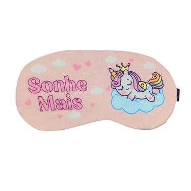Imagem de Tapa Olhos Unicórnio Nuvem Masca de Dormir Sonhe Mais Fofo