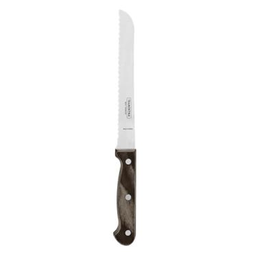 Imagem de Faca de Pão Inox Polywood 7" - Tramontina