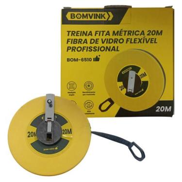 Imagem de Kit Trena Fibra De Vidro Fechada 20m Bom-6510 2Un - BOMVINK