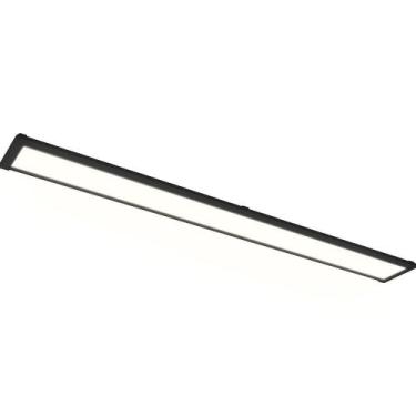 Imagem de Luminária Led Taschibra Sobrepor 35w Tl Slim 20 Preta Bivolt 6500k Luz