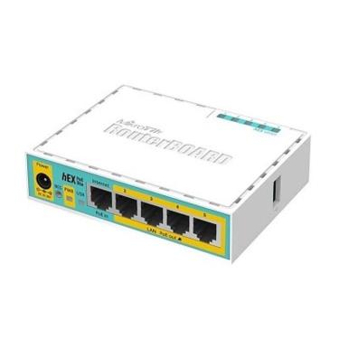 Imagem de Roteador Mikrotik Rb750Upr2 Hex Poe Lite 650Mhz L4 Eu