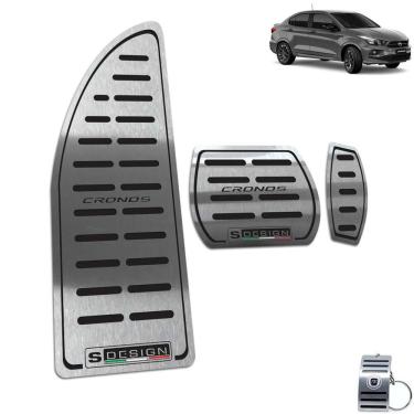 Imagem de Descanso Pedaleira Automático Fiat Cronos S- Design Preto