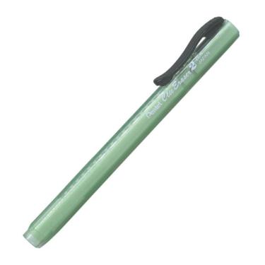 Imagem de Caneta borracha Clic Eraser Transp Verde ZE11TD Pentel
