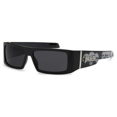Imagem de Óculos de Sol Locs Lowrider Skull 131 com Proteção UVA e UVB