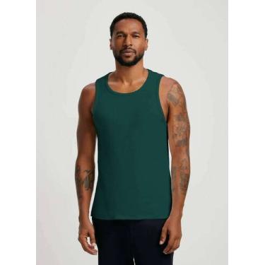 Imagem de Camiseta regata canelada ribana - goodstylelife, Verde, p
