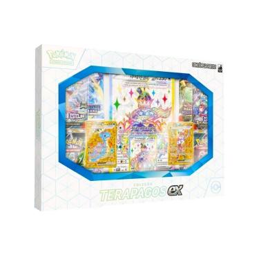 Imagem de Cartas De Pokémon Box Boosters Coleção Terapagos Ex Copag