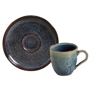 Imagem de Xicara de Café com Pires Bio Titanium Porto Brasil 120 ml