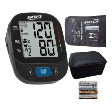 Imagem de G Tec Aparelho de Pressão Digital Automático de Braço BPLA850BT, Monitor de Pressão Arterial, Preto