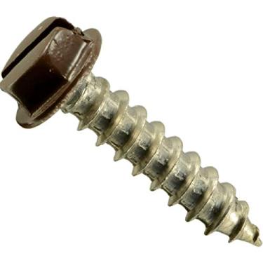 Imagem de Hard-to-Find Fastener 014973183233 8 x 3/4 Cabeça hexagonal, marrom, 20 peças