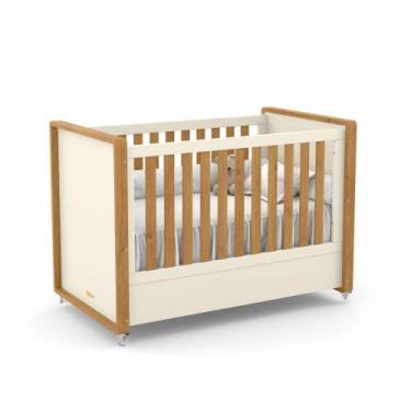 Imagem de Berço Tutto Laqueado 61740 Off White/Freijo Matic Quarto Infantil