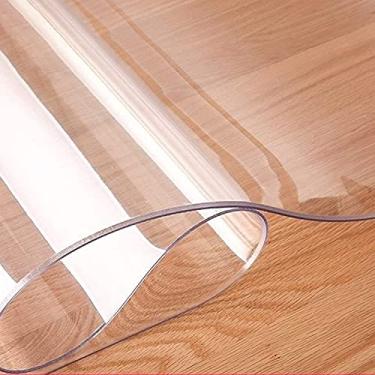 Imagem de Protetor de corredor de piso de entrada transparente, tapete de corredor, tapete de proteção, tapete protetor de piso de madeira antiderrapante para casa/escritório/entrada (tamanho: 80 cm x 200 cm