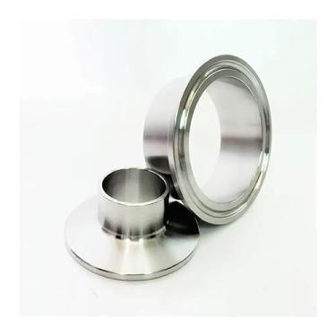 Imagem de WWECCQIJ Tubo de 16 mm OD Butt Weld x1,5 Tri Clamp SUS 316L Acoplamento de encaixe de aço inoxidável Home Brewing Beer Wine