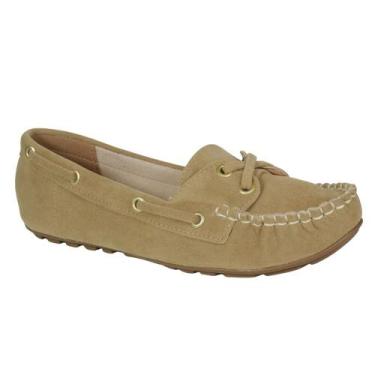 Imagem de Mocassim Vizzano Sapato Feminino Dockside Retrô 1187.374, Tan, 35
