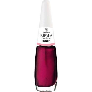 Imagem de Esmalte Impala Perolado Amor, Amor (vinho perolado), 1, 7,5ml