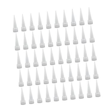 Imagem de Generic 50x Bicos de calafetagem Ferramentas de acabamento Tampas de calafetagem versáteis de substituição resistentes Bicos de para azulejos de parede Pisos, Comprimento 5cm