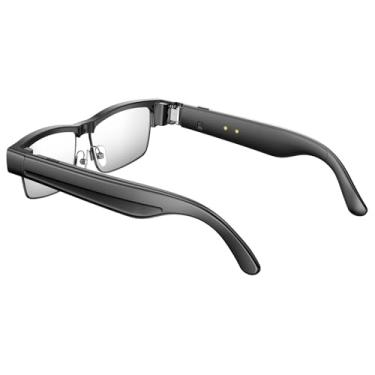 Imagem de Óculos Inteligentes Com IA | Câmera De 8 MP E Suporte ChatGPT | Gravação De Vídeo Em 1080P | Tradução Em Tempo Real | Estabilização Em 1200P | Óculos Inteligentes Com Bluetooth 5.4(White)