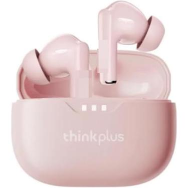 Imagem de Fone LP3 Pro V5.2 Thinkpluss Original Fone de Ouvido Sem Fio Bluetooth TWS - Baixa Latência Jogos Wireless Sport Bluetooth Headset, Microfone embutido, Controle Touch Até 12h Bateria (Rosa Claro)