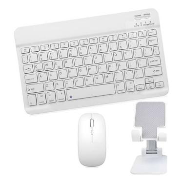 Imagem de Teclado + Mouse Bluetooth E Suporte Para Galaxy Tab S6 Lite - XILA, Br